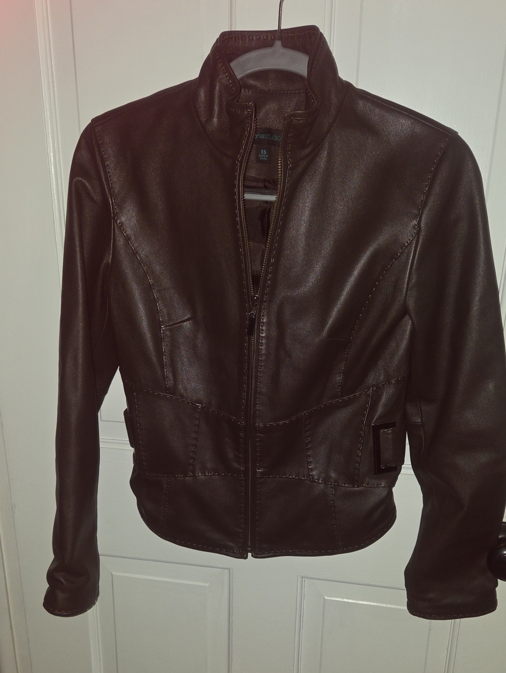 Siena Studio Dark Brown Bomber Jacket